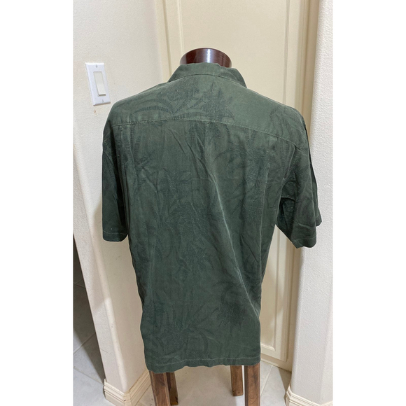 Tommy Bahama Men's Relax Button Front Silk Shirt Size Large - Picture 5 of 9